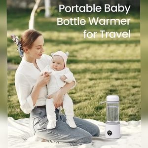 Baby Bottle Warmer 11oz Cordless Rechargeable